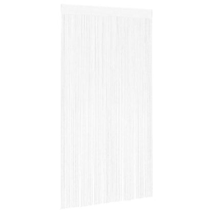 vidaXL String Curtains 2 pcs 140x250 cm White