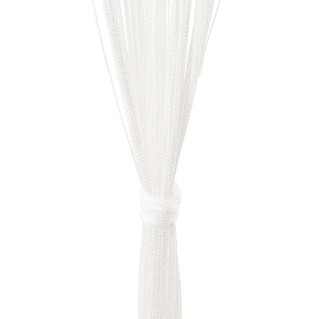vidaXL String Curtains 2 pcs 140x250 cm White
