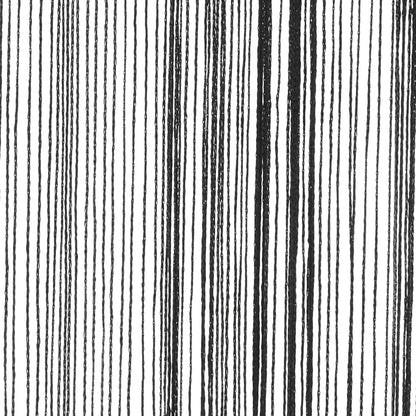 132401 vidaXL String Curtains 2 pcs 140x250 cm Black