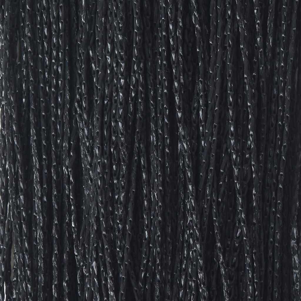 132401 vidaXL String Curtains 2 pcs 140x250 cm Black