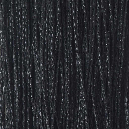 132401 vidaXL String Curtains 2 pcs 140x250 cm Black