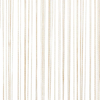 vidaXL String Curtains 2 pcs 100x250 cm Beige