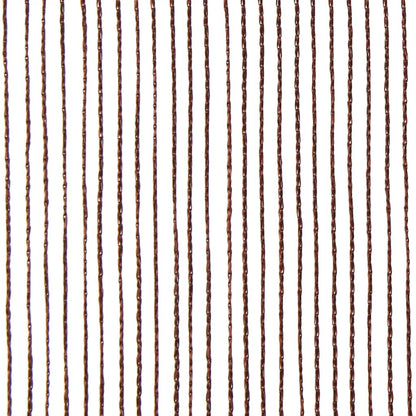 vidaXL String Curtains 2 pcs 140x250 cm Brown