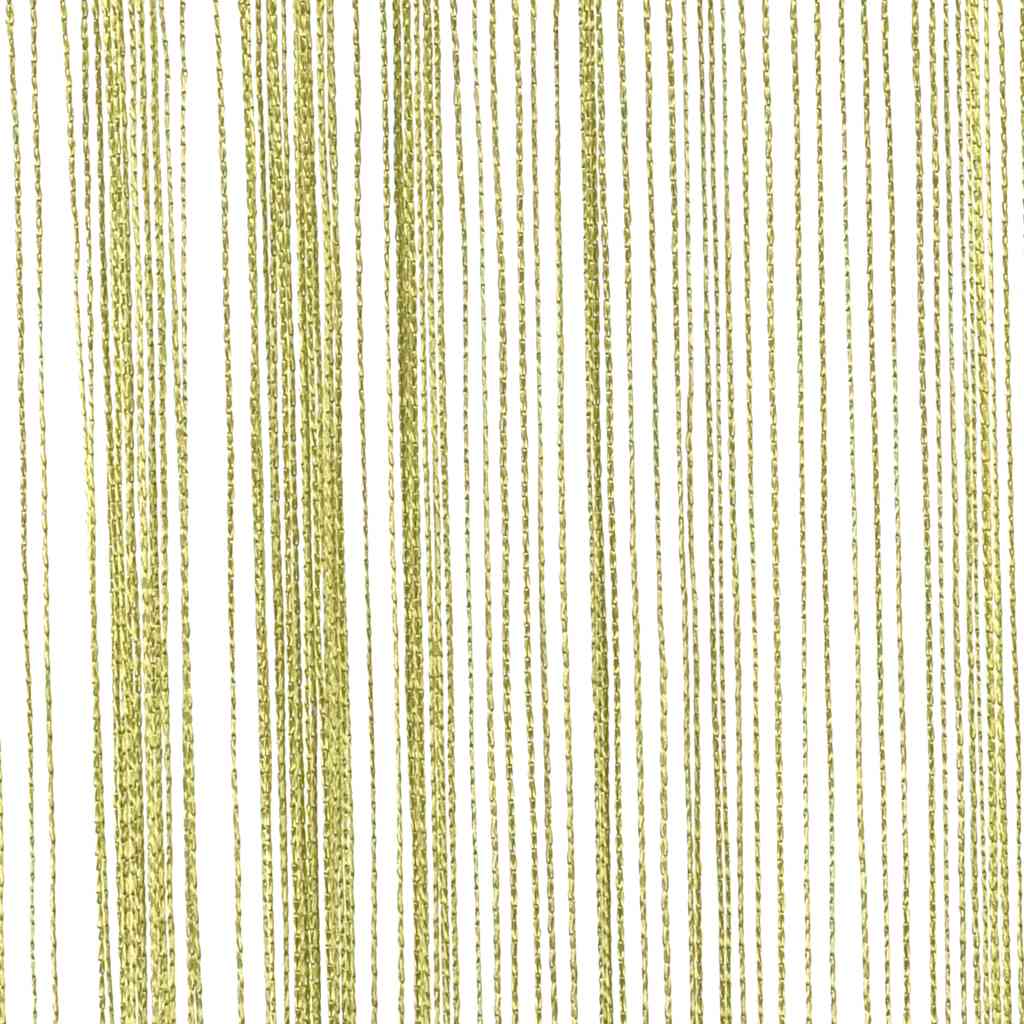 vidaXL String Curtains 2 pcs 140x250 cm Green