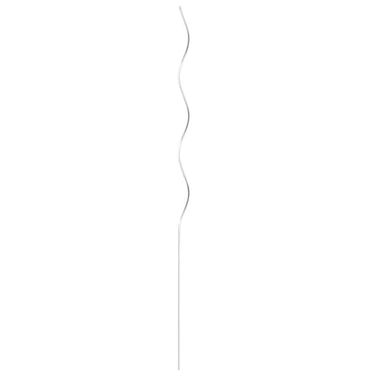 vidaXL 50 pcs Spiral Plant Supports 110 cm Galvanised Steel