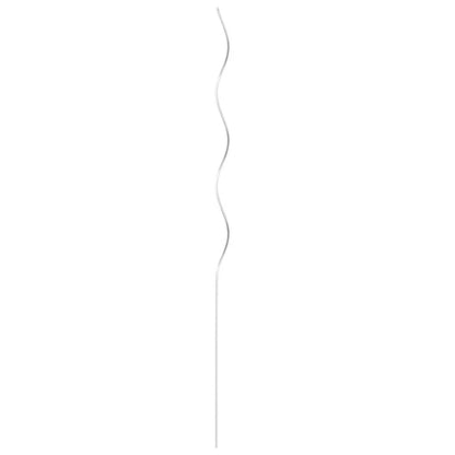 vidaXL 20 pcs Spiral Plant Supports 110 cm Galvanised Steel