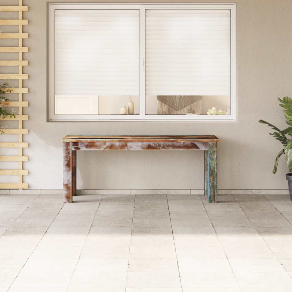 vidaXL Bench | Multicolour | Solid reclaimed wood | Medium | Durable