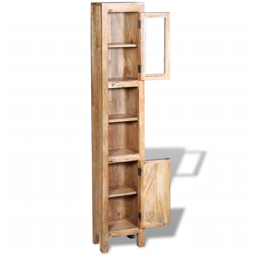 vidaXL Bathroom Furniture Set | Various shades of brown | Solid mango wood