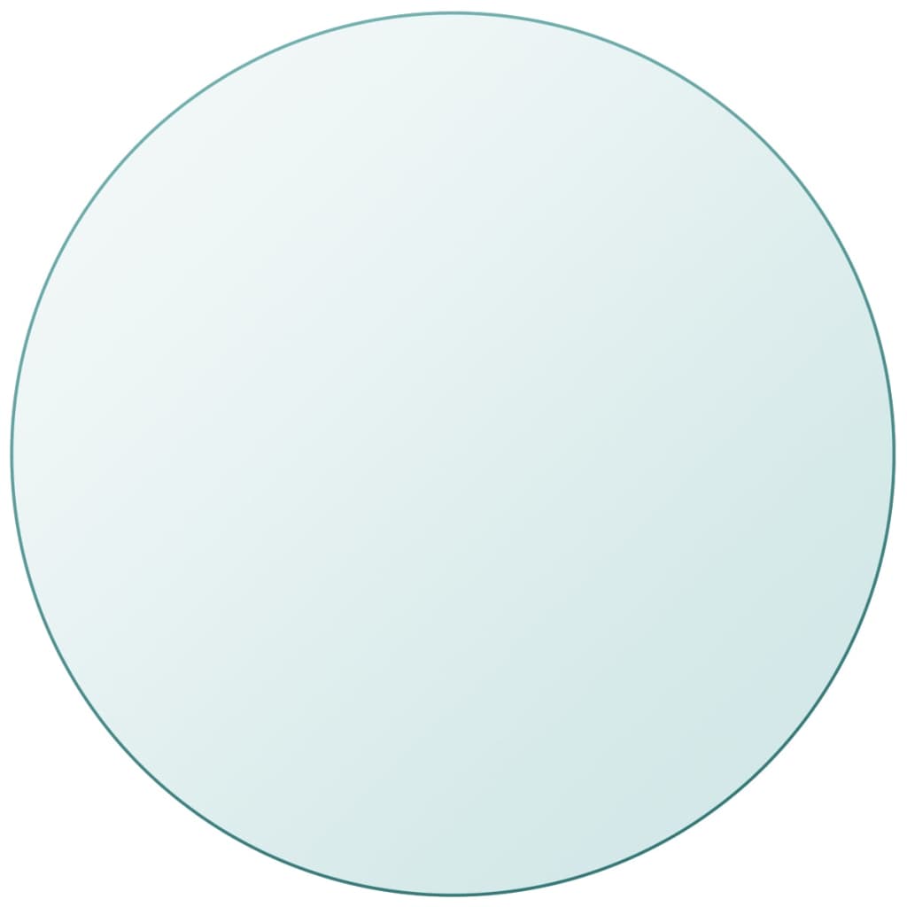 vidaXL Table Top Tempered Glass Round 300 mm