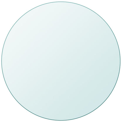 vidaXL Table Top Tempered Glass Round 300 mm