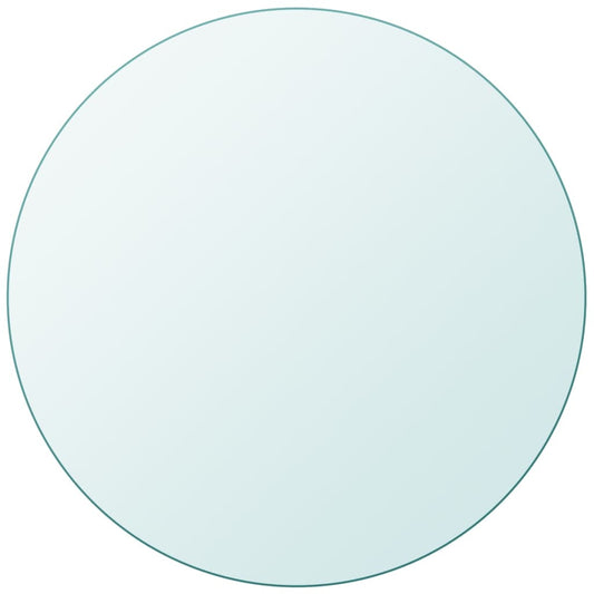 243624 vidaXL Table Top Tempered Glass Round 300 mm