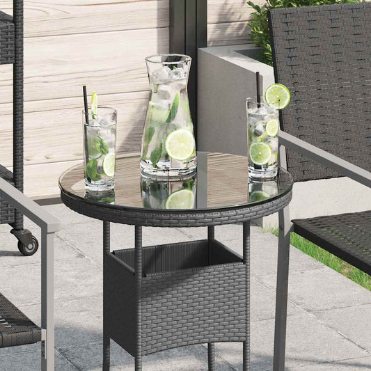 vidaXL Table Top Tempered Glass Round 400 mm