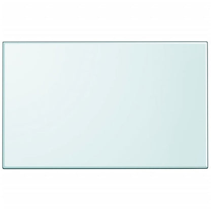 vidaXL Table Top Tempered Glass Rectangular 1000x620 mm