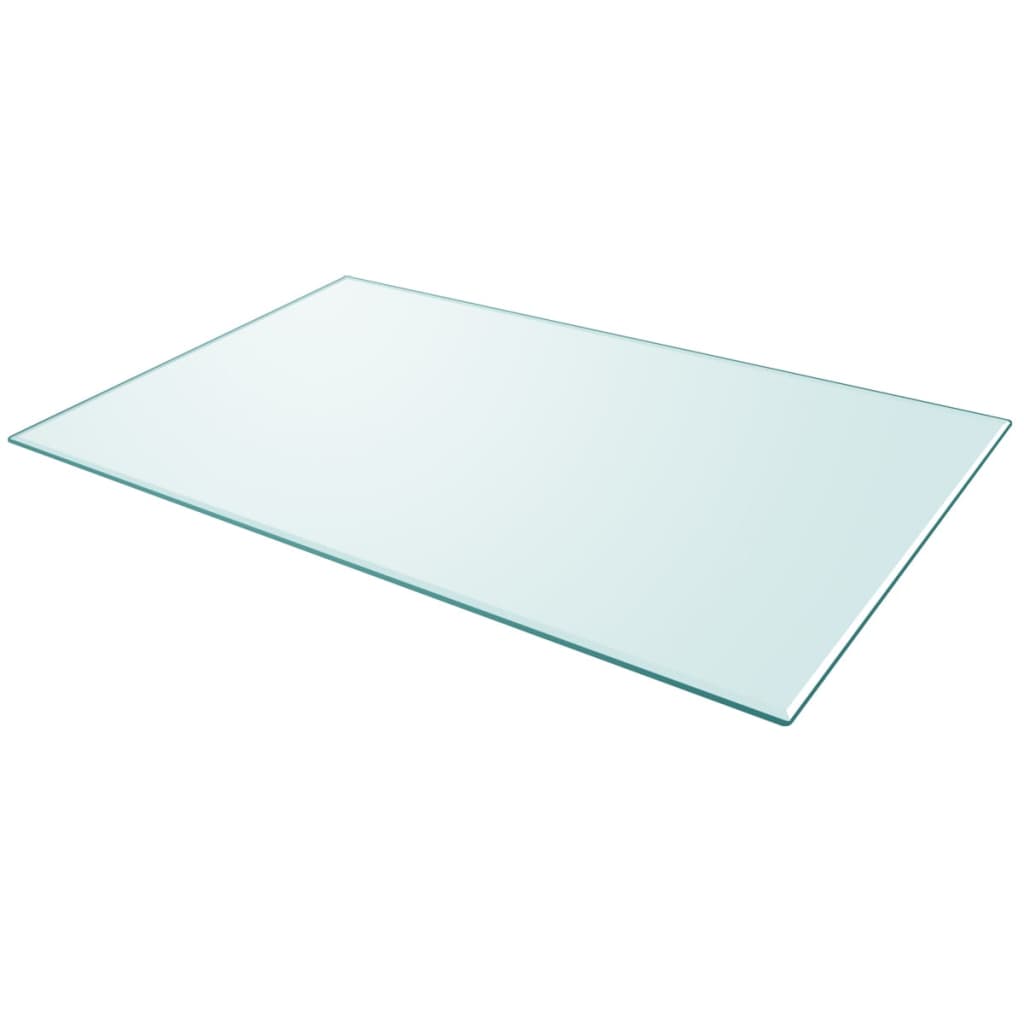 243633 vidaXL Table Top Tempered Glass Rectangular 1000x620 mm