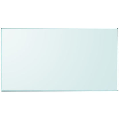 vidaXL Table Top Tempered Glass Rectangular 1200x650 mm