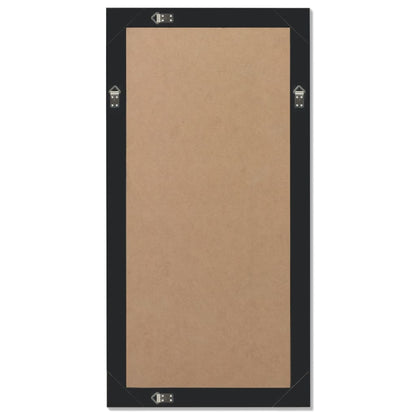 vidaXL Wall Mirror Baroque Style 100x50 cm Black