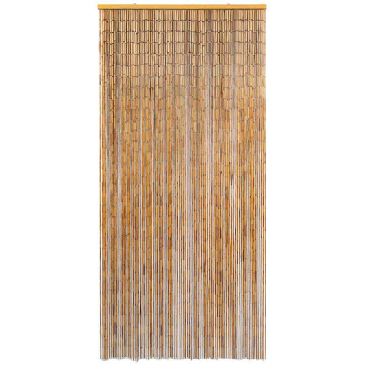 243715 vidaXL Door Curtain Bamboo 90x200 cm