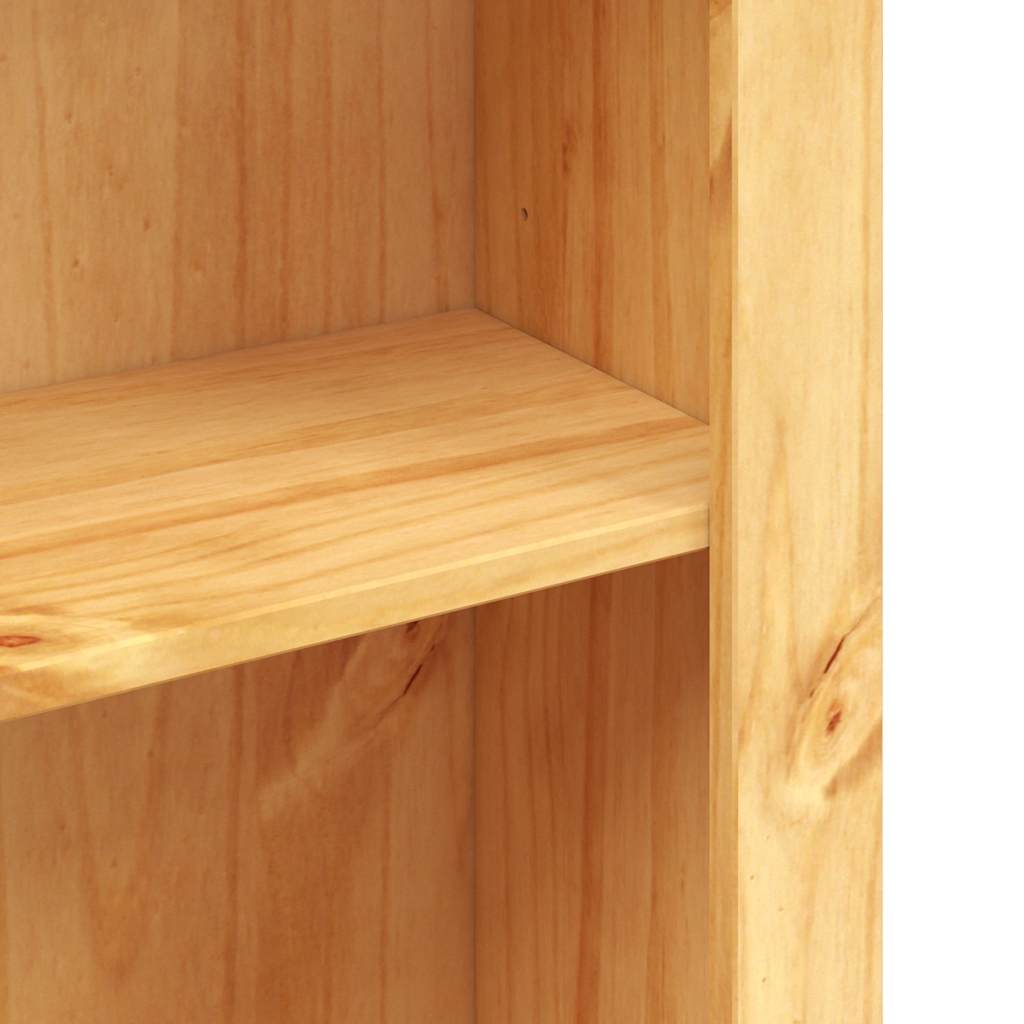 vidaXL 5-Tier Bookcase Mexican Pine Corona Range 80x40x170 cm
