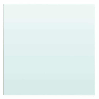 vidaXL Shelf Panel Glass Clear 20x20 cm