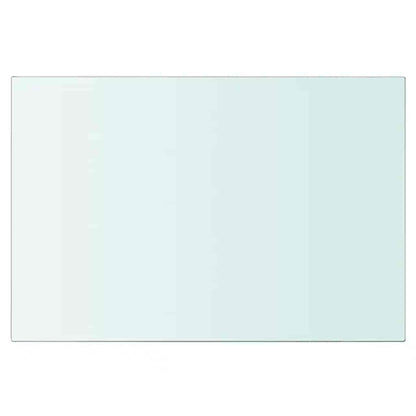 243806 vidaXL Shelf Panel Glass Clear 20x30 cm