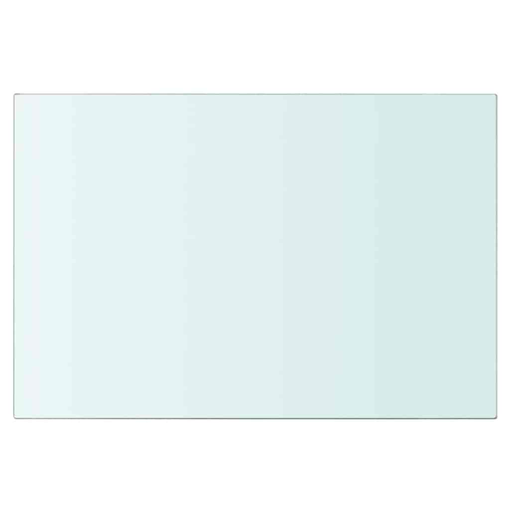 vidaXL Shelf Panel Glass Clear 20x30 cm