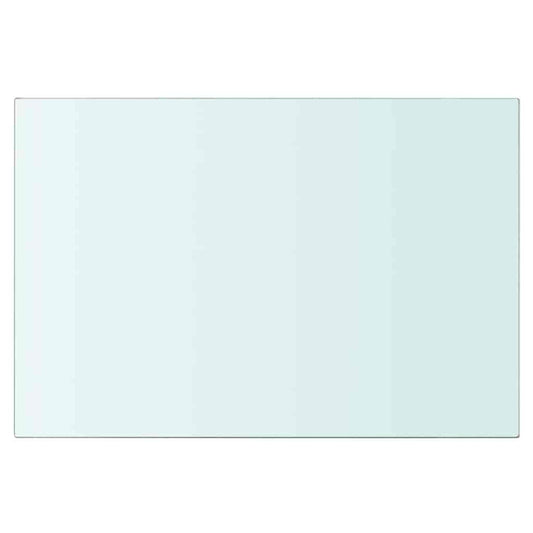 vidaXL Shelf Panel Glass Clear 20x30 cm