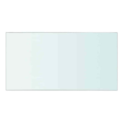 vidaXL Shelf Panel Glass Clear 30x15 cm