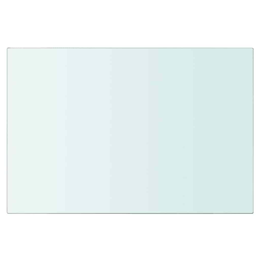 vidaXL Shelf Panel Glass Clear 30x20 cm