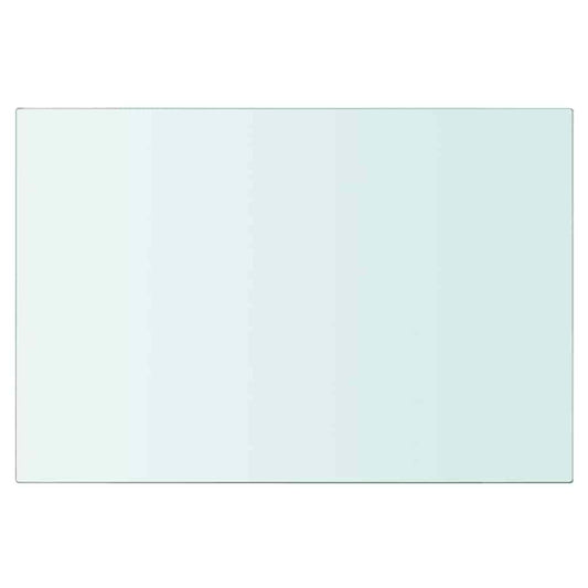 vidaXL Shelf Panel Glass Clear 30x20 cm