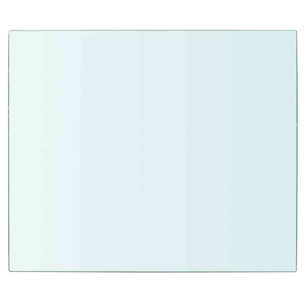 vidaXL Shelf Panel Glass Clear 30x25 cm