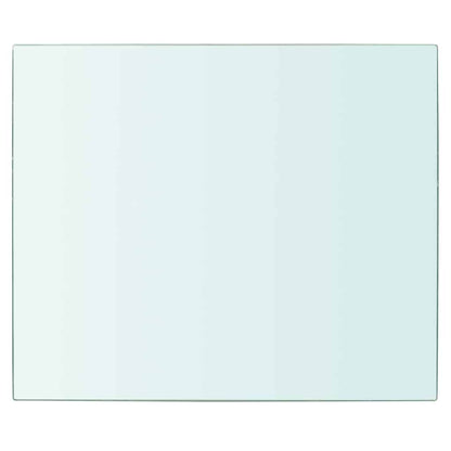 vidaXL Shelf Panel Glass Clear 30x25 cm
