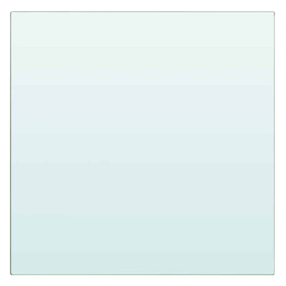 vidaXL Shelf Panel Glass Clear 30x30 cm
