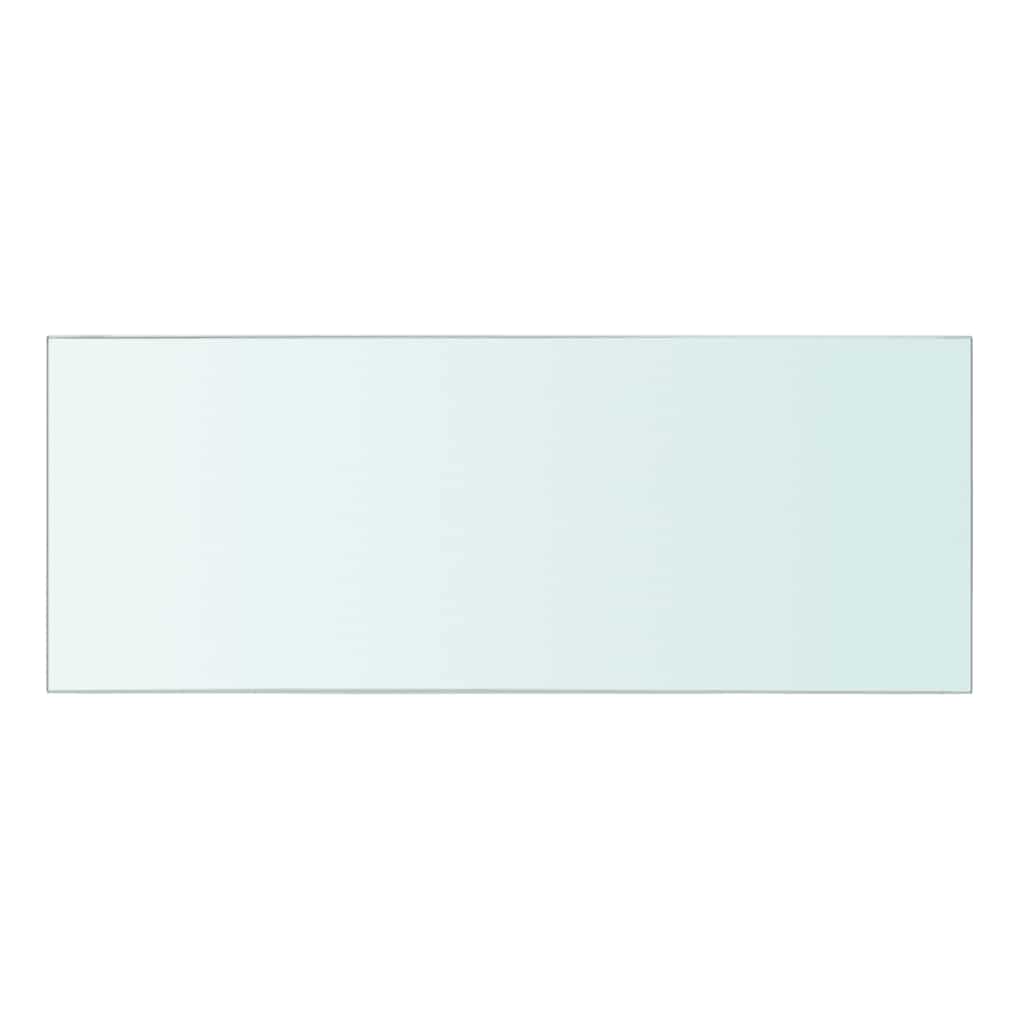 vidaXL Shelf Panel Glass Clear 40x15 cm