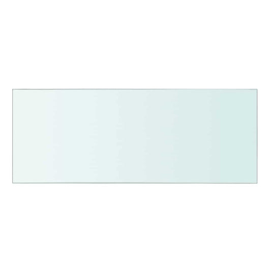 vidaXL Shelf Panel Glass Clear 40x15 cm