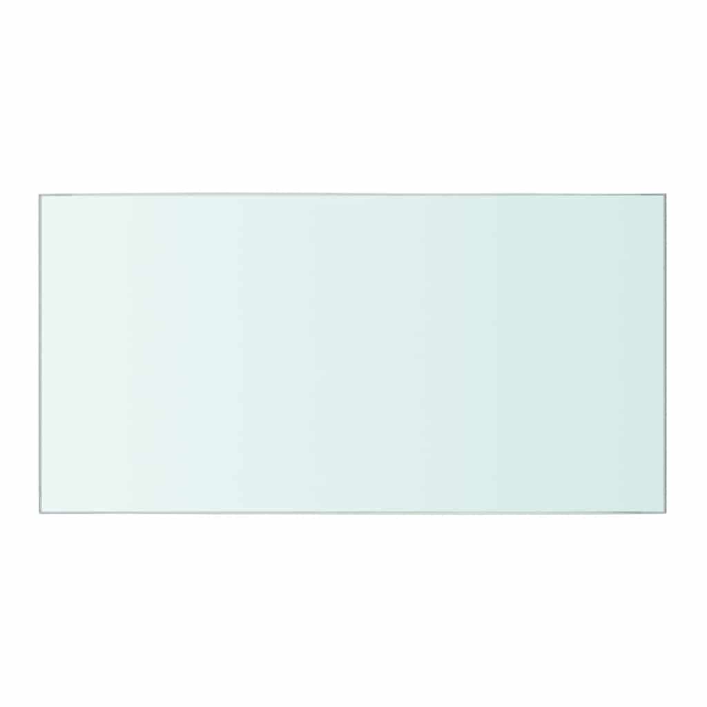 vidaXL Shelf Panel Glass Clear 40x20 cm