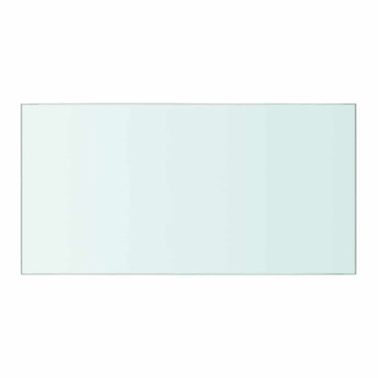 vidaXL Shelf Panel Glass Clear 40x20 cm
