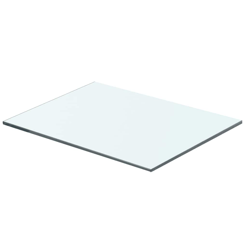 vidaXL Shelf Panel Glass Clear 40x25 cm