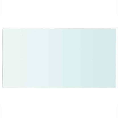vidaXL Shelf Panel Glass Clear 40x25 cm