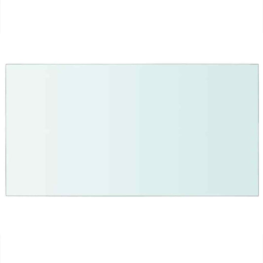 vidaXL Shelf Panel Glass Clear 40x25 cm
