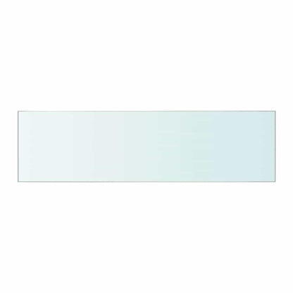 vidaXL Shelf Panel Glass Clear 50x12 cm