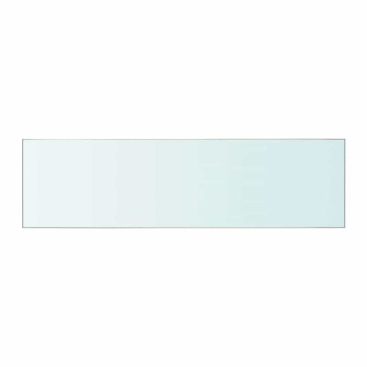 vidaXL Shelf Panel Glass Clear 50x12 cm