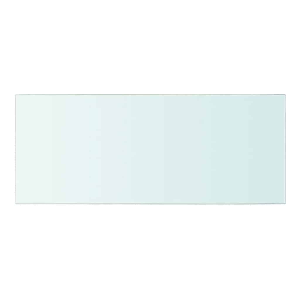 vidaXL Shelf Panel Glass Clear 50x20 cm