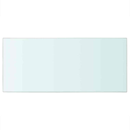 vidaXL Shelf Panel Glass Clear 50x25 cm
