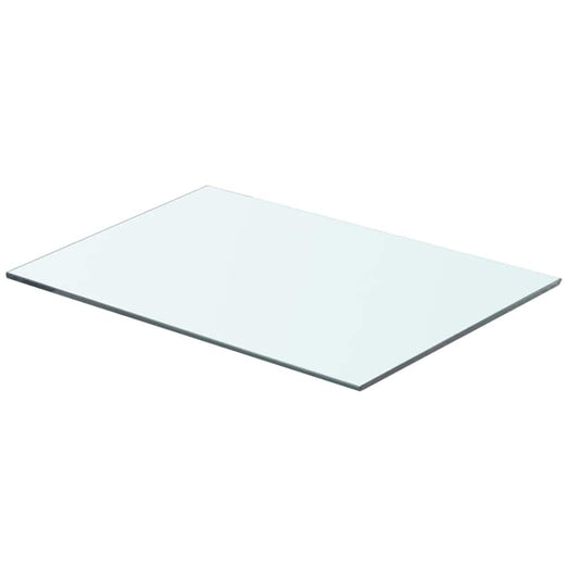 vidaXL Shelf Panel Glass Clear 50x30 cm