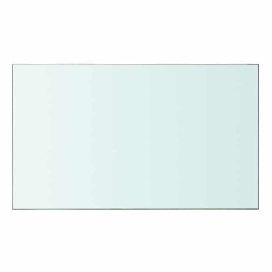 vidaXL Shelf Panel Glass Clear 50x30 cm
