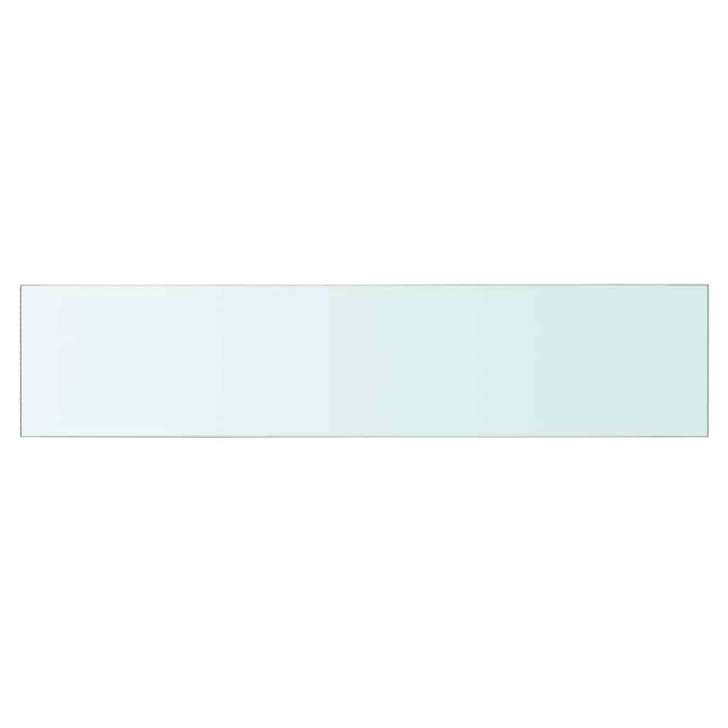 vidaXL Shelf Panel Glass Clear 60x12 cm
