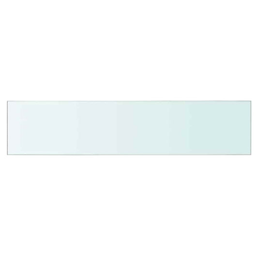 vidaXL Shelf Panel Glass Clear 60x12 cm