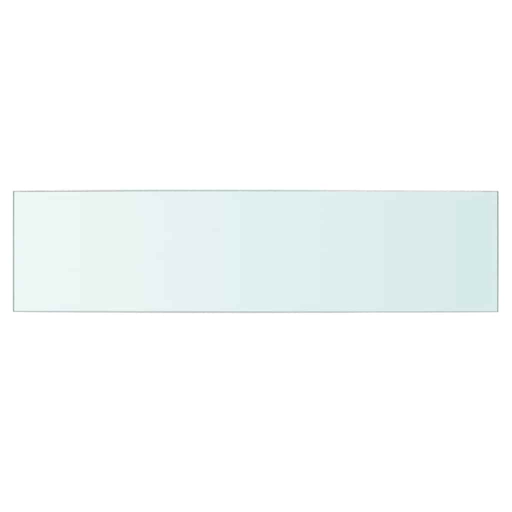 vidaXL Shelf Panel Glass Clear 60x15 cm