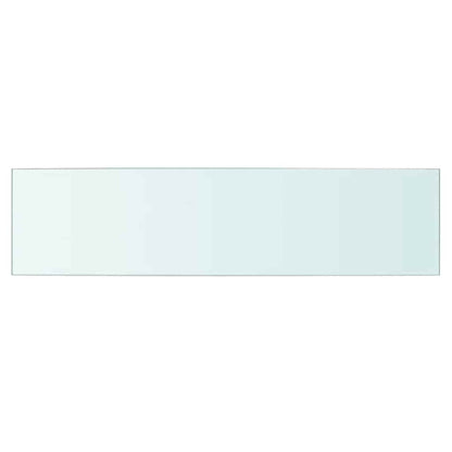 vidaXL Shelf Panel Glass Clear 60x15 cm