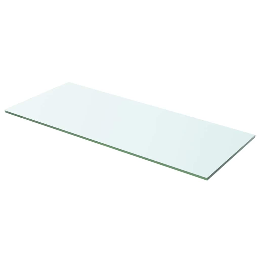 243824 vidaXL Shelf Panel Glass Clear 60x20 cm